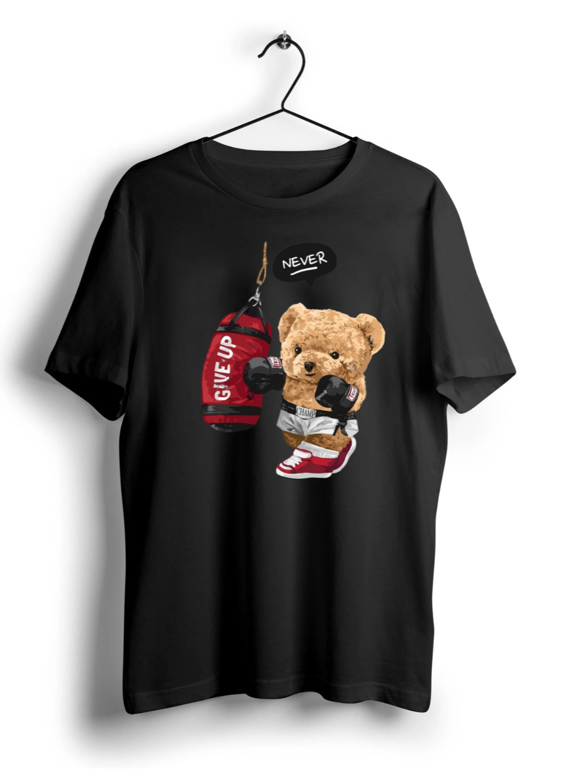Never Give Up Half Sleeve Unisex T-Shirt