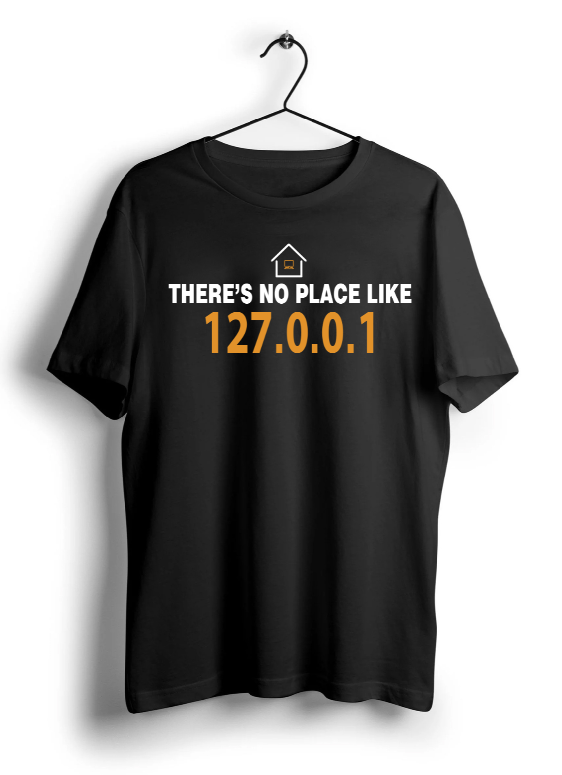127.0.0.1 Unisex Half Sleeve T-Shirt