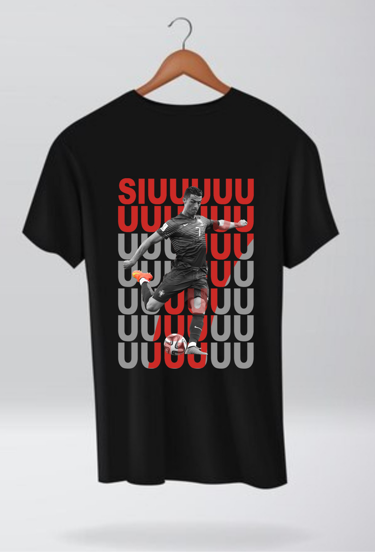 CR7 SIUUU Unisex Half Sleeve T-Shirt