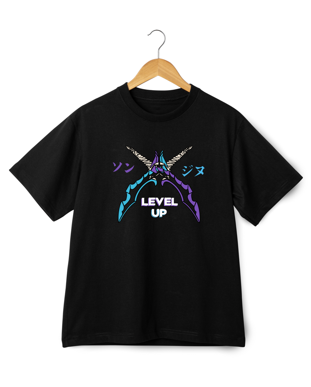 Solo Leveling Level Up Unisex Oversized T-Shirt
