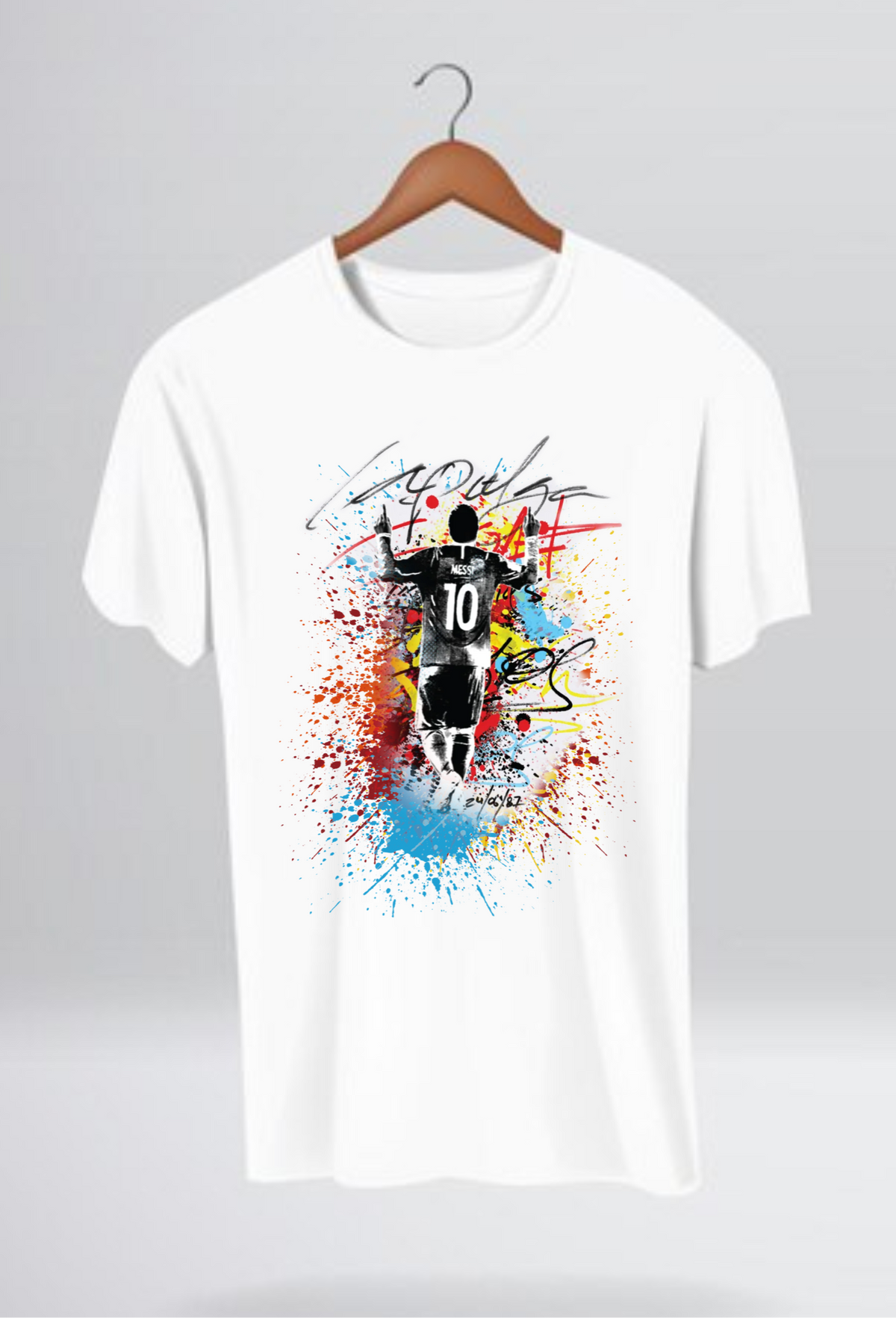 Lionel Messi Unisex Half Sleeve T-Shirt